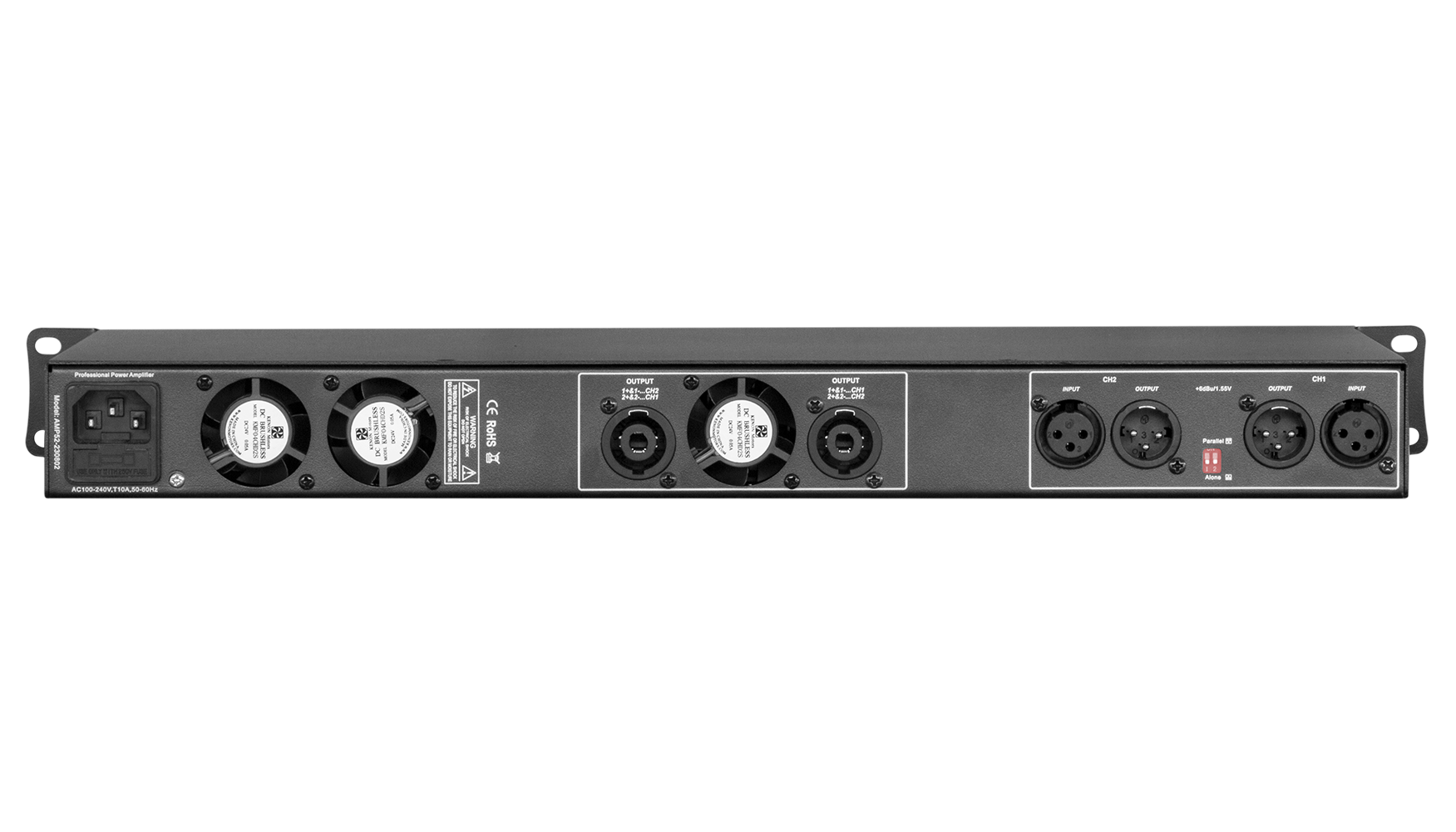 Cục Đẩy Công Suất DSP A82 2 Kênh - Class D - Main 1U - Ảnh 2
