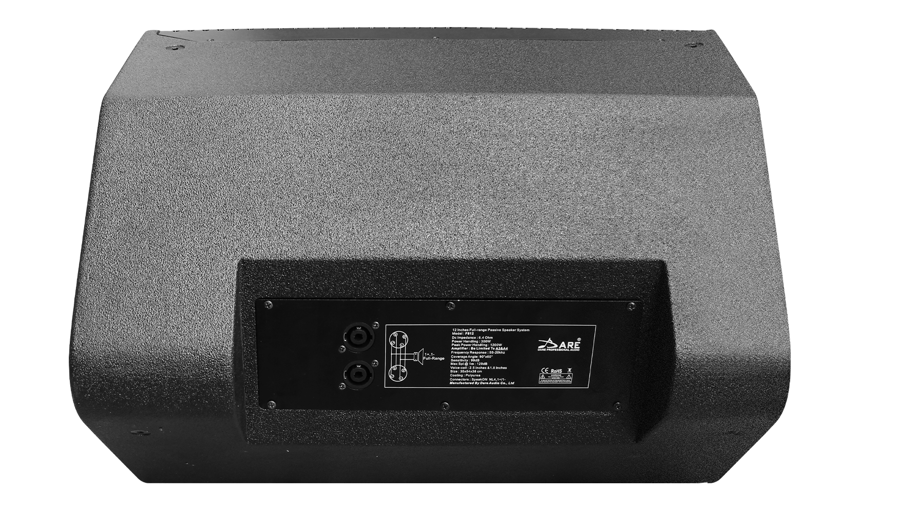 Loa Monitor M12 Active/Passive - Bass 12 inch - 1600W - Ảnh 3
