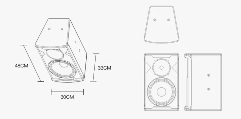 Loa full bass 10 inch