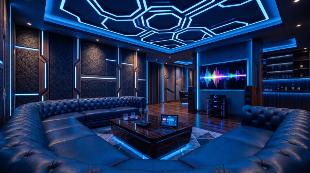 Phòng karaoke Blue Luxury