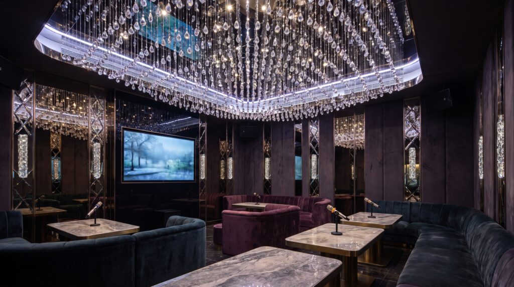 mẫu phòng karaoke đẹp - Crystal Luxury