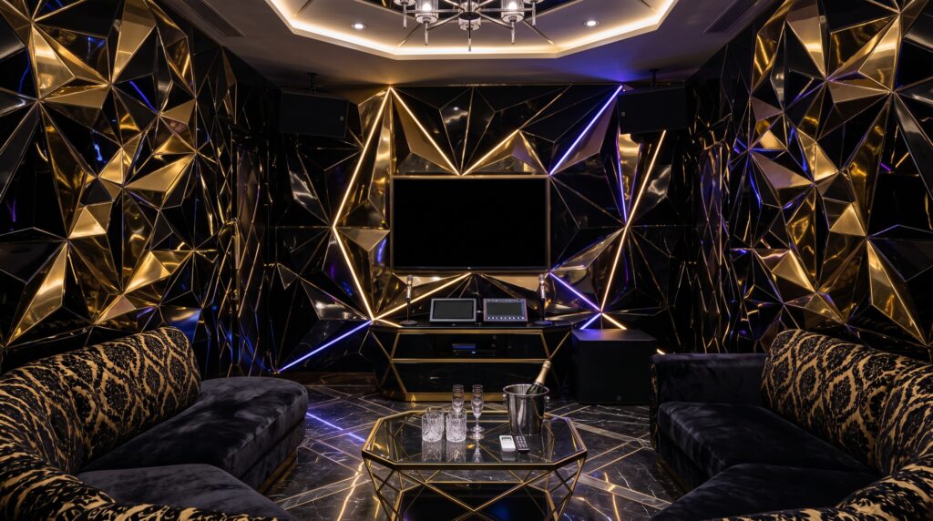 Mẫu phòng karaoke Super VIP Diamond