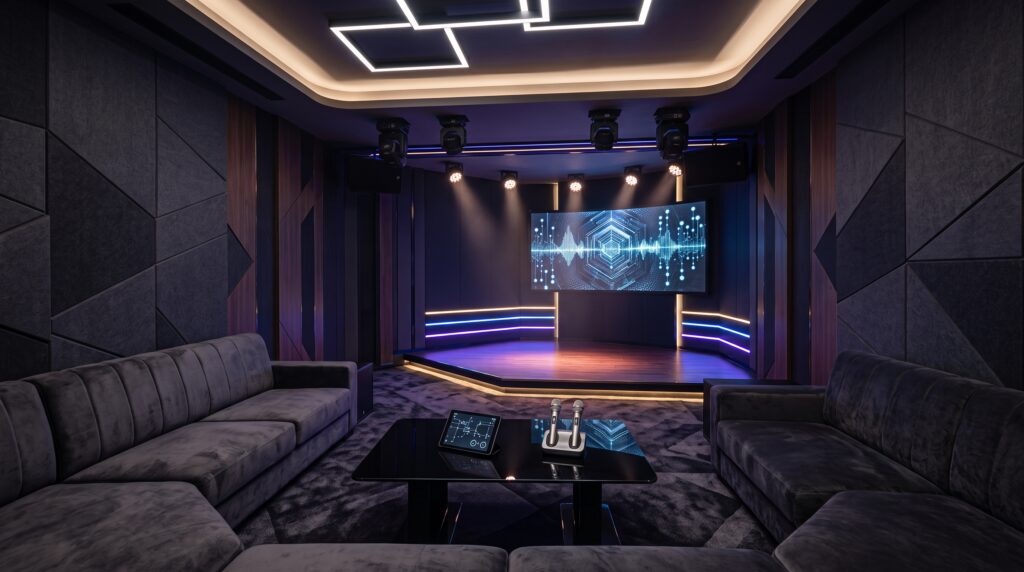Mẫu phòng karaoke Super VIP công nghệ thông minh