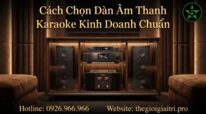 Cách Chọn Dàn Âm Thanh Karaoke Kinh Doanh Chuẩn