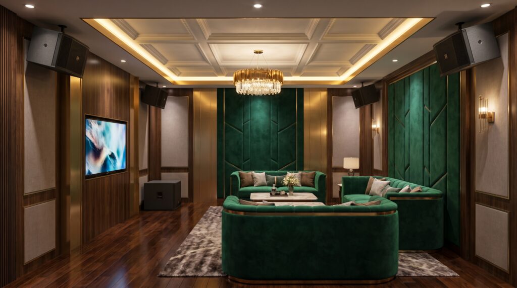Chi Phí Thi Công Phòng Karaoke 25m2/30m2 Trọn Gói