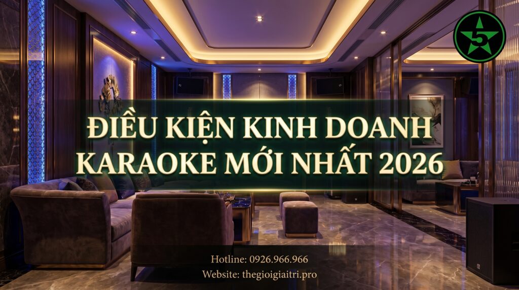 Điều Kiện Kinh Doanh Karaoke Mới Nhất 2026