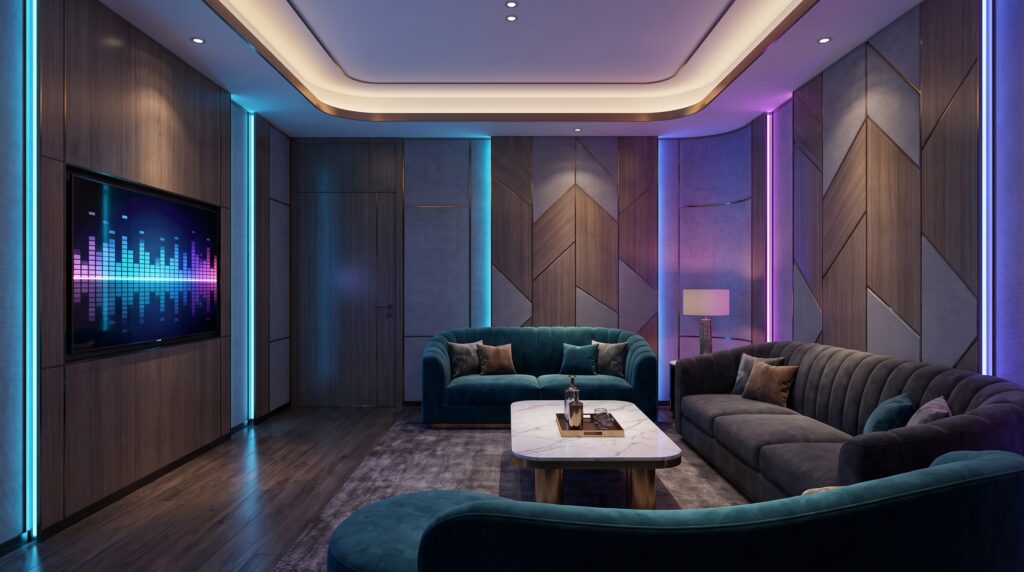 Sofa karaoke cao cấp cho phòng hát kinh doanh