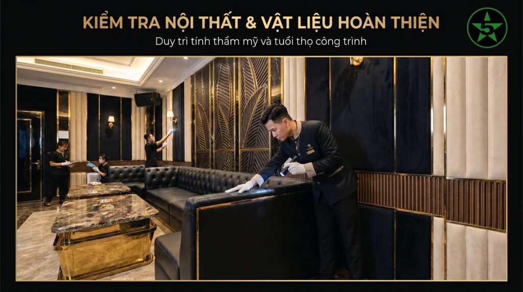 Bảo trì nội thất phòng karaoke