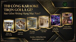 thi công karaoke trọn gói gồm gì