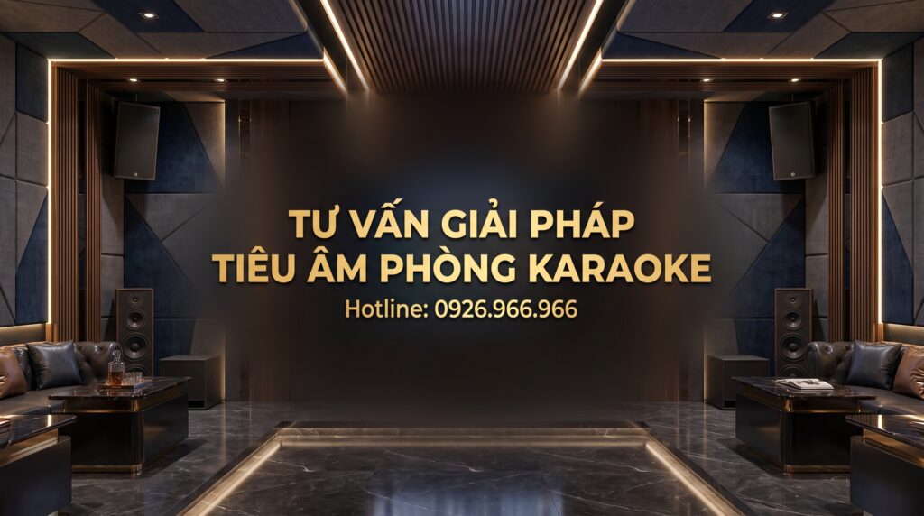 Tiêu Âm Phòng Karaoke: Xử Lý Dội Âm, Ù Tiếng