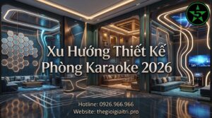 Xu Hướng Thiết Kế Phòng Karaoke 2026