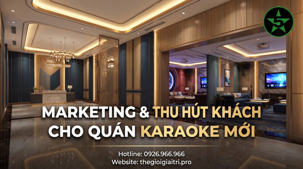 Marketing & Thu Hút Khách Cho Quán Karaoke Mới