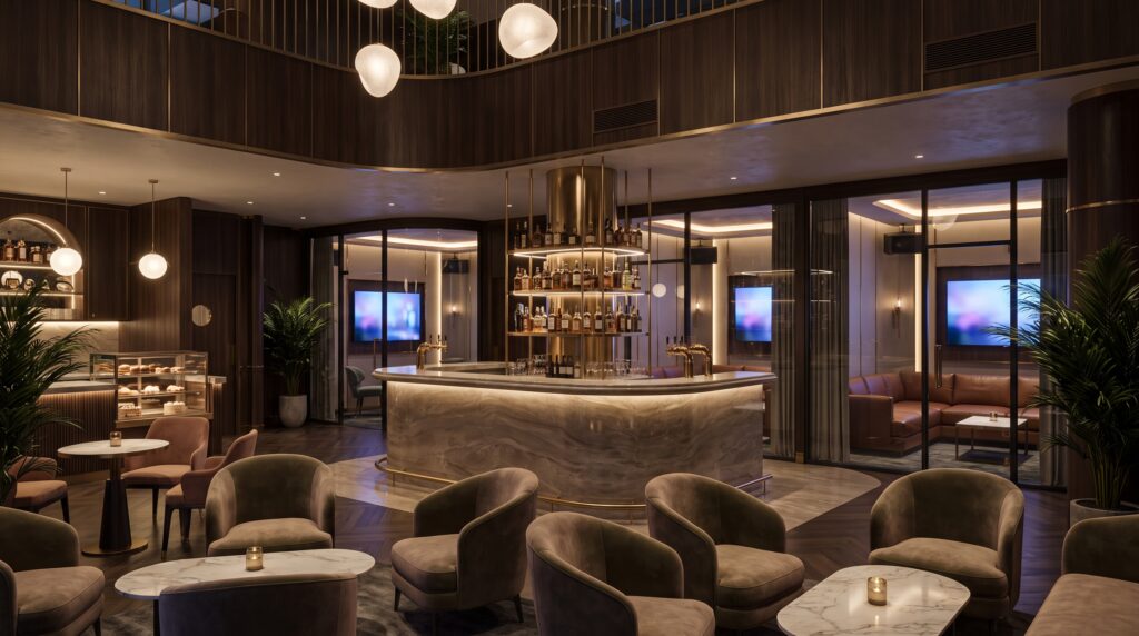 Mô Hình Karaoke Kết Hợp (Bar, Lounge, Café) Đang Hot
